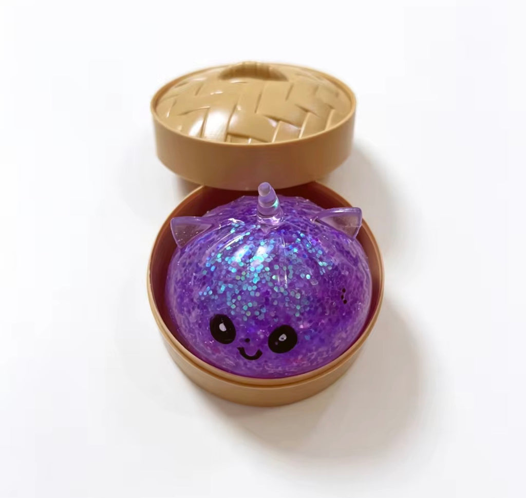 Lila Einhorn Squishy